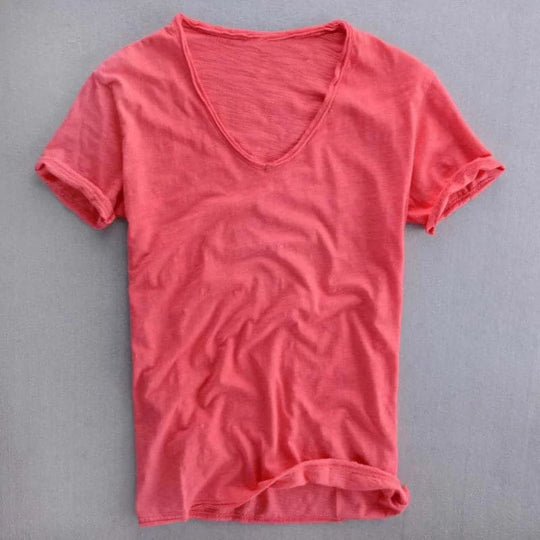 Alpert | Klassisches V-Ausschnitt Shirt für Herren