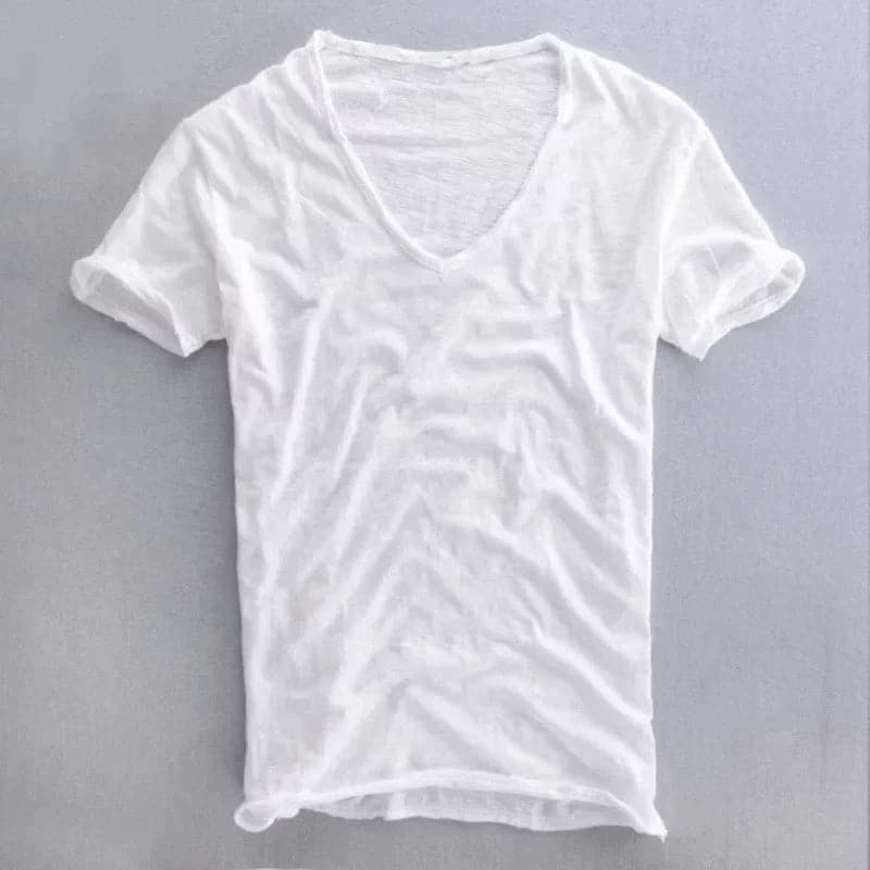 Alpert | Klassisches V-Ausschnitt Shirt für Herren