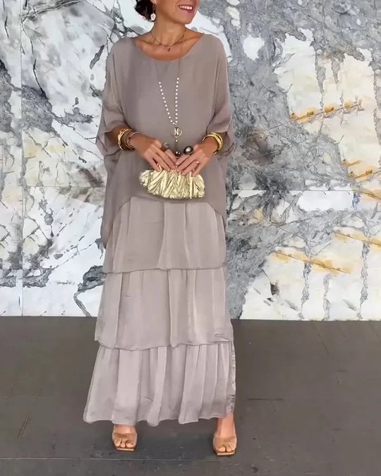 Alva | Anmutiges Chiffonkleid für Damen
