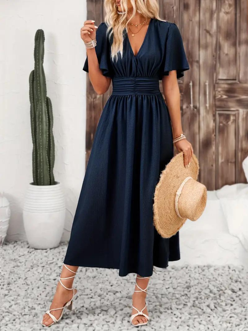 Amalia | Elegantes langes Kleid für Damen