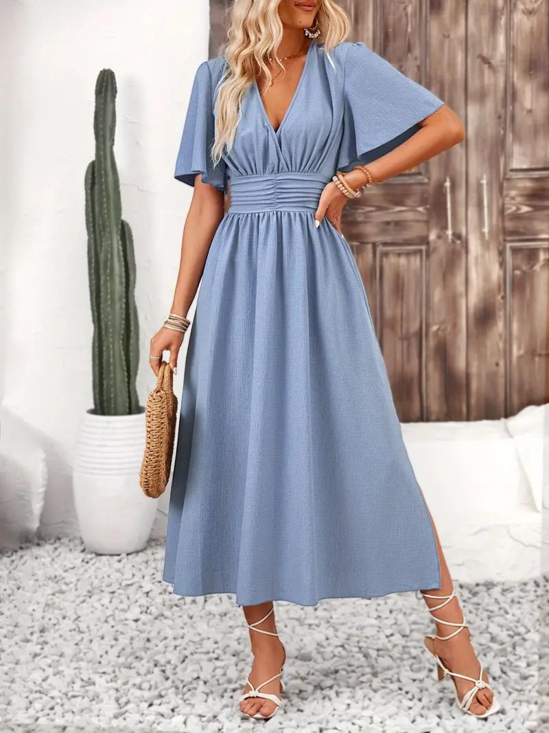 Amalia | Elegantes langes Kleid für Damen