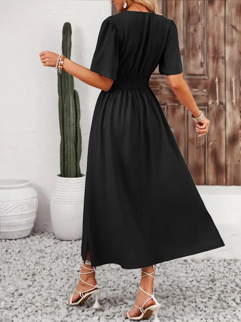 Amalia | Elegantes langes Kleid für Damen