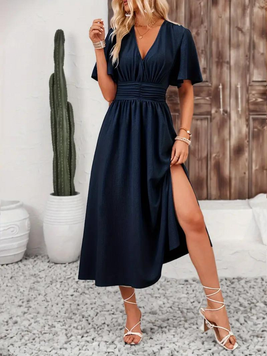 Amalia | Elegantes langes Kleid für Damen