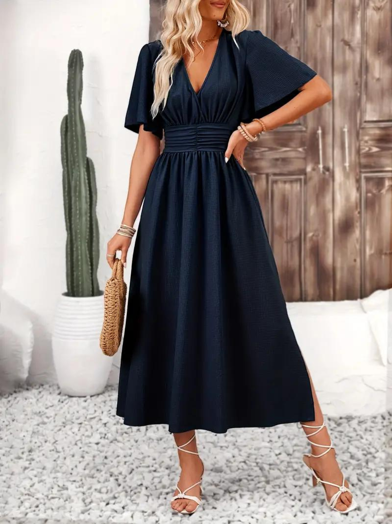 Amalia | Elegantes langes Kleid für Damen