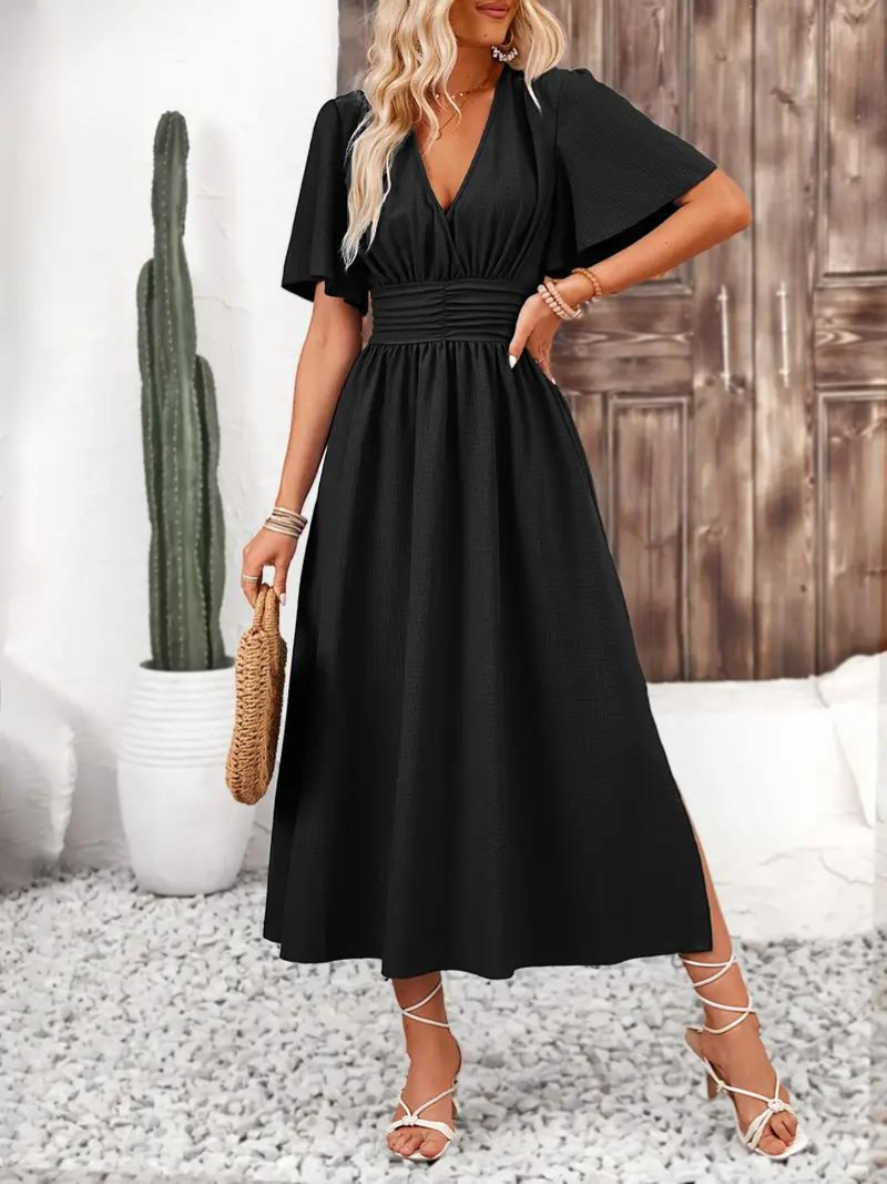 Amalia | Elegantes langes Kleid für Damen