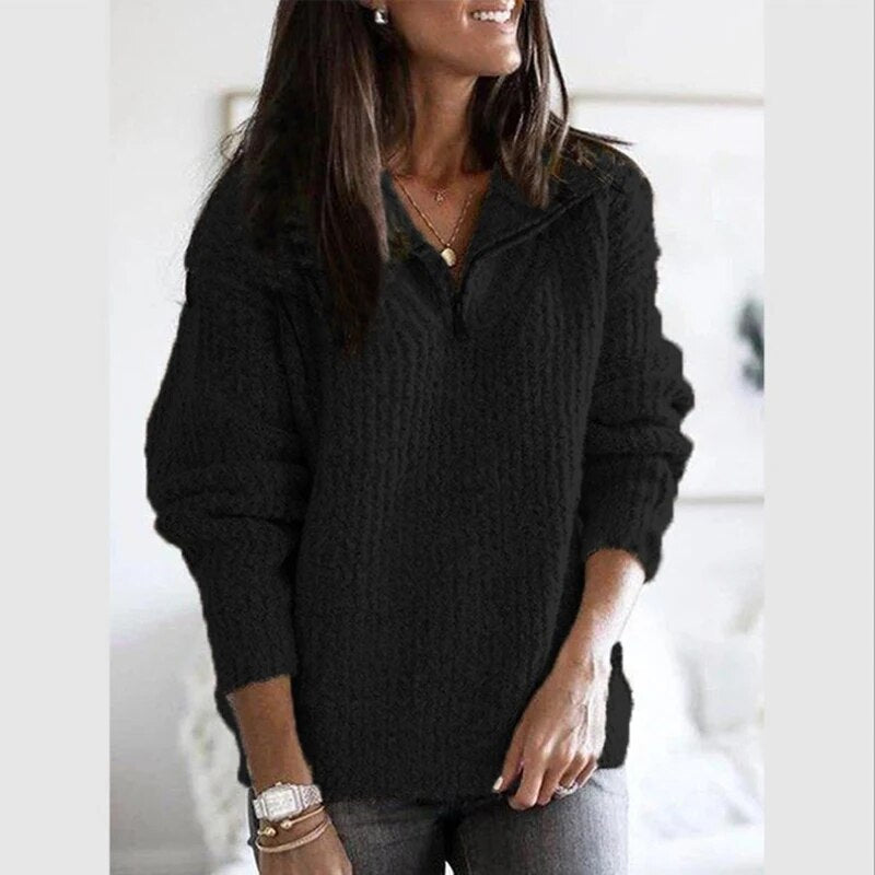 Amarelle | V-Ausschnitt Strickpullover für Damen
