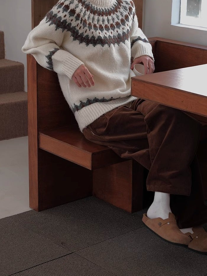 Ambert | Vintage Rundhals-Pullover für Herren