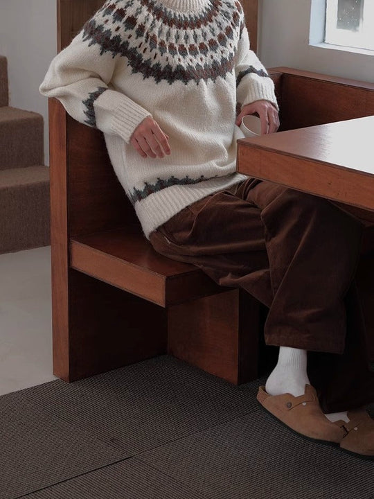 Ambert | Vintage Rundhals-Pullover für Herren