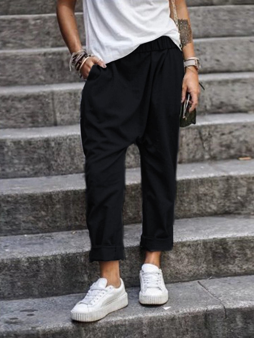 Ameliana | Trendige Baggy-Hose für Damen