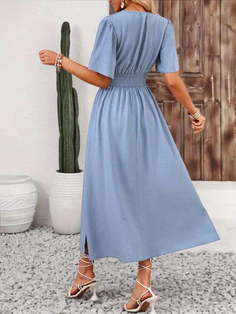 Andrina | Anmutiges langes Kleid für Damen