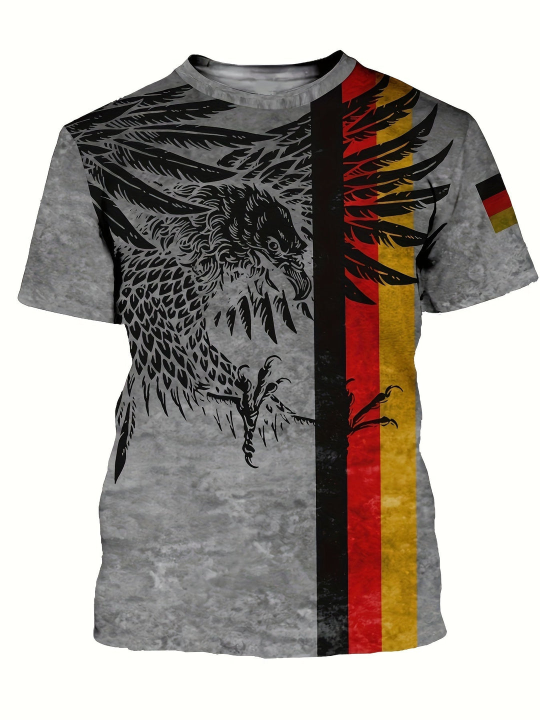 Anfrit | Retro Fußballtrikot mit Flaggenmotiv für Herren
