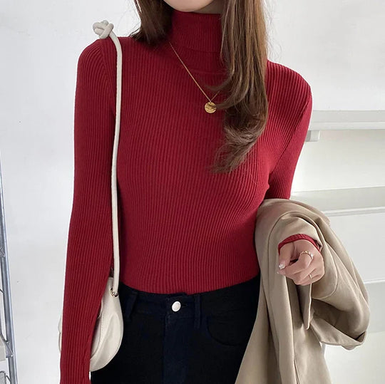 Angela | Bequemer Rollkragenpullover für Damen