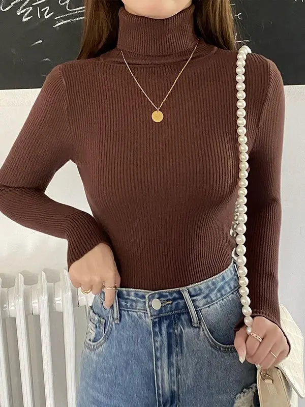 Angela | Bequemer Rollkragenpullover für Damen