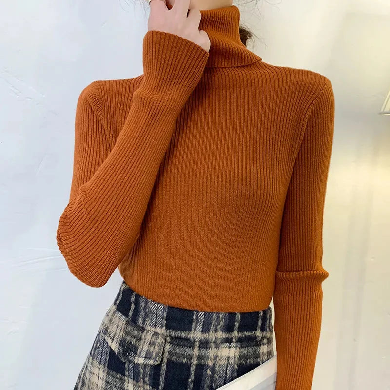Angela | Bequemer Rollkragenpullover für Damen