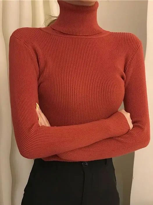 Angela | Bequemer Rollkragenpullover für Damen