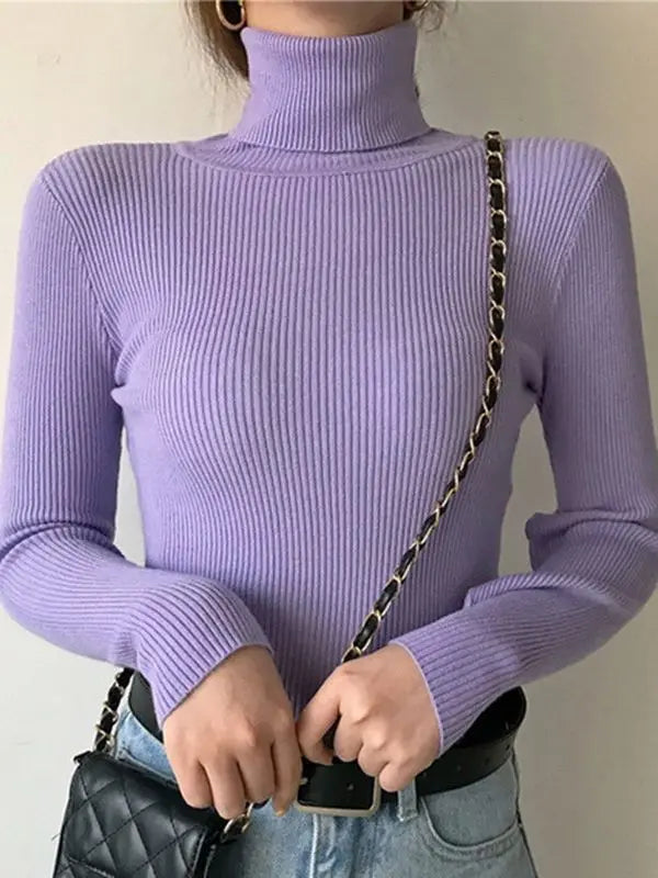 Angela | Bequemer Rollkragenpullover für Damen