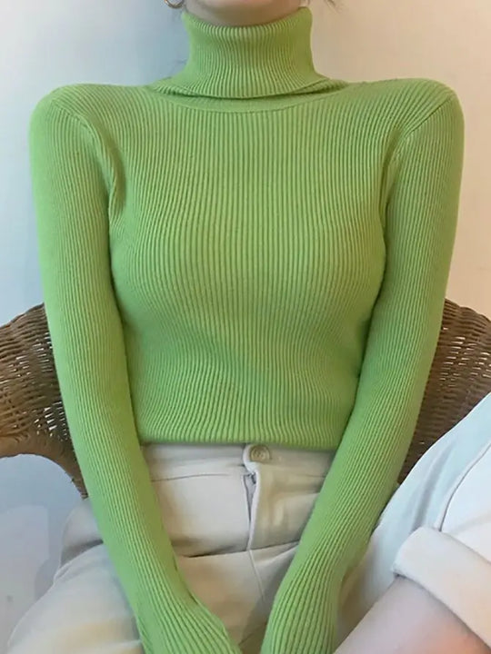 Angela | Bequemer Rollkragenpullover für Damen
