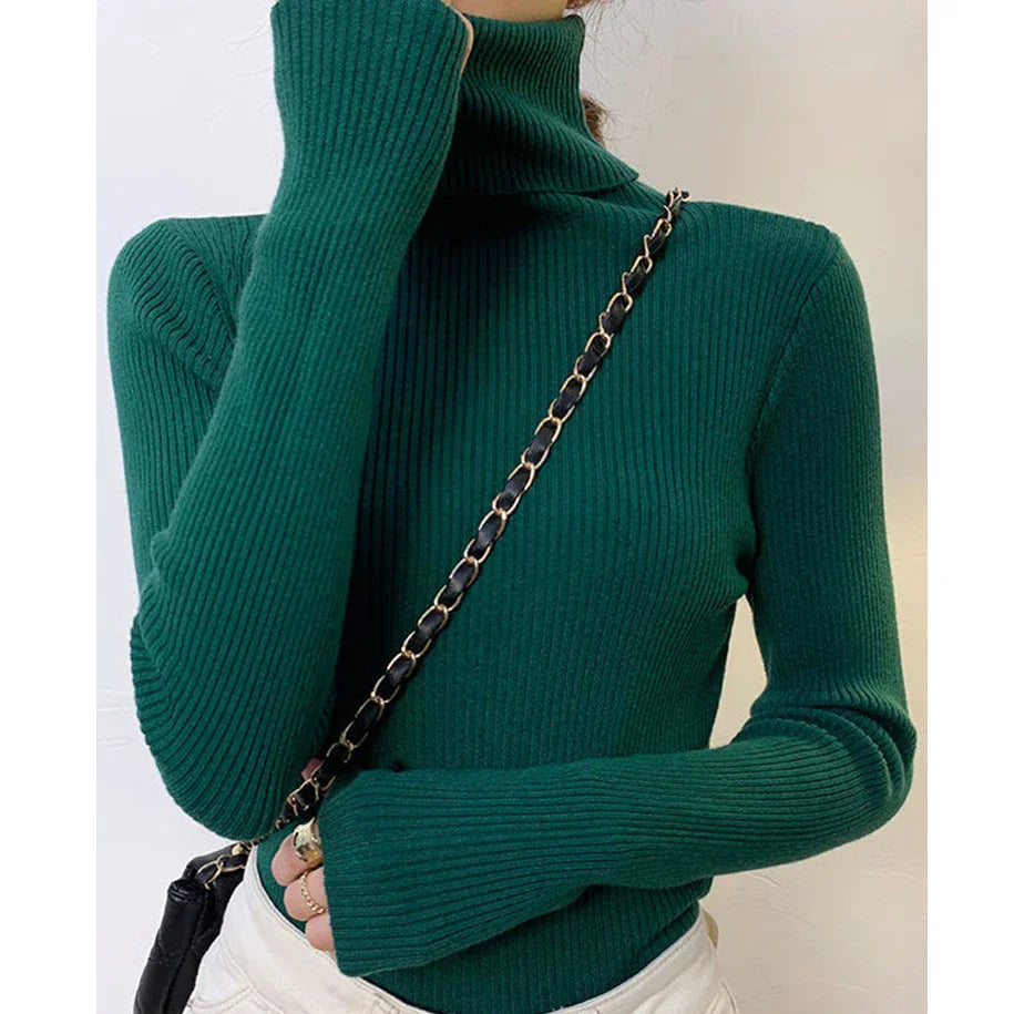 Angela | Bequemer Rollkragenpullover für Damen