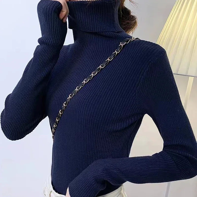 Angela | Bequemer Rollkragenpullover für Damen