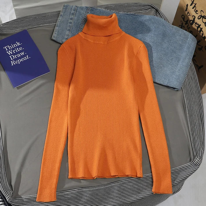 Angela | Bequemer Rollkragenpullover für Damen
