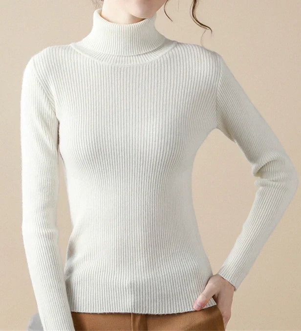 Angela | Bequemer Rollkragenpullover für Damen
