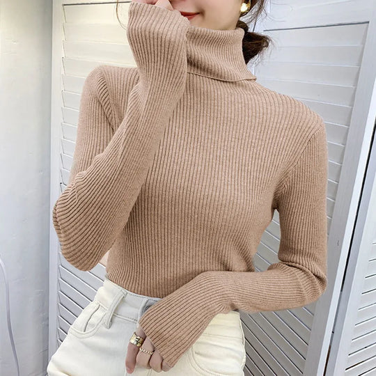 Angela | Bequemer Rollkragenpullover für Damen