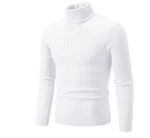 Anicho | Klassischer Rollkragenpullover für Herren