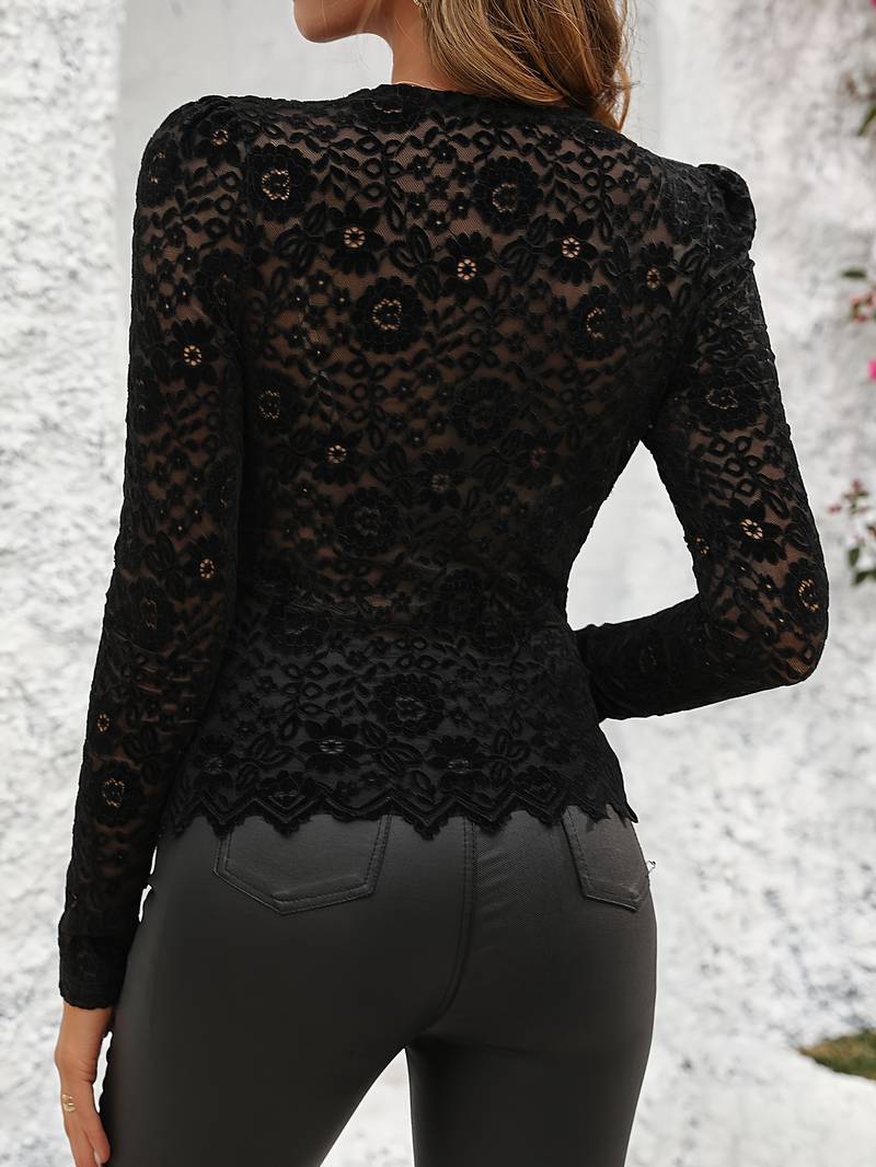 Anikas | Stilvolles Langärmliges Shirt für Damen