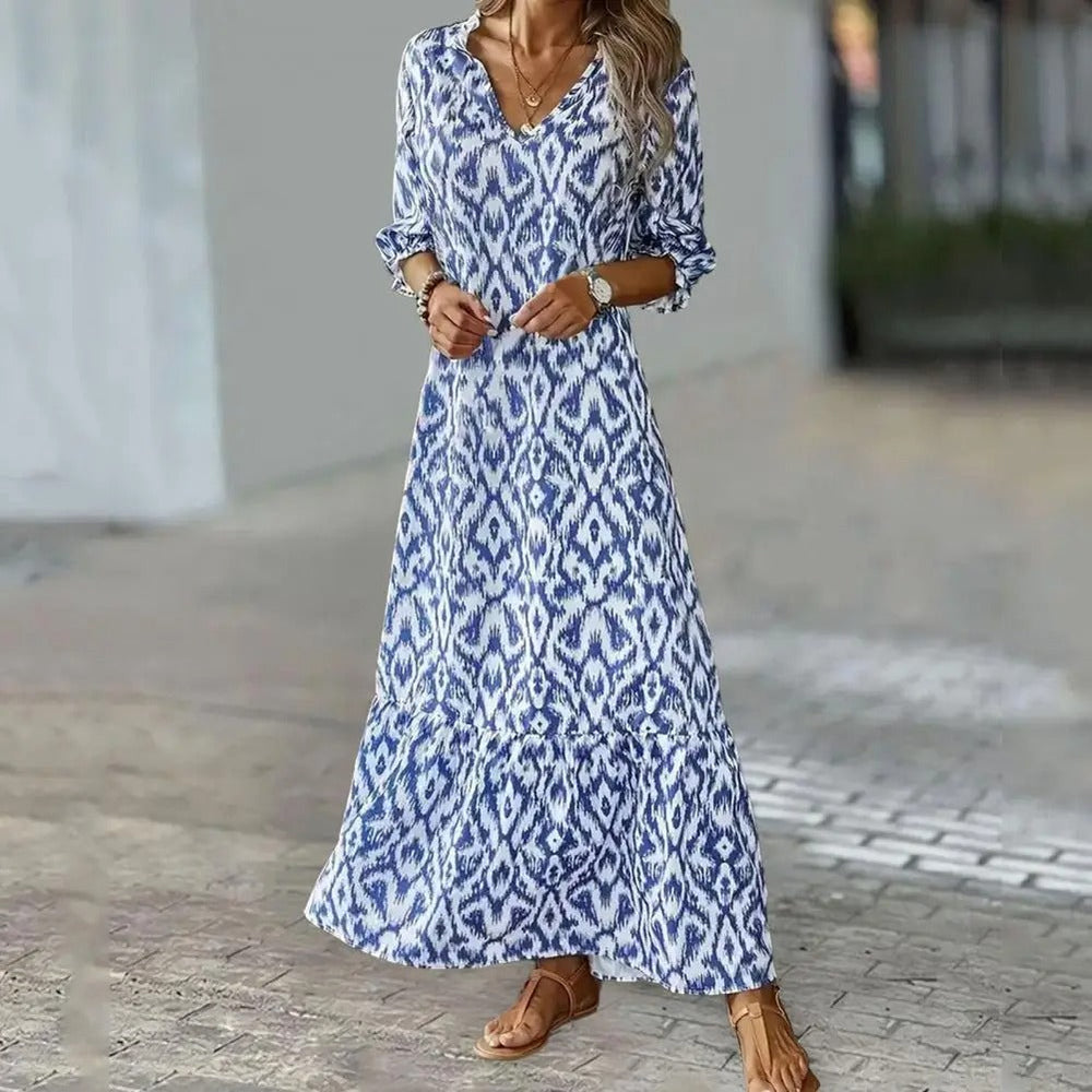 Anjae | Elegantes Maxikleid für Damen