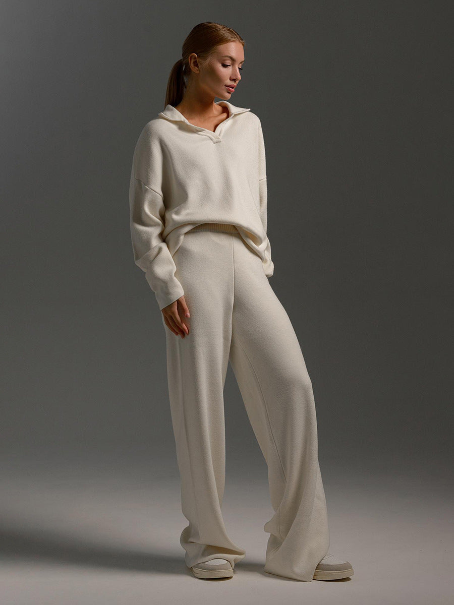 Annalina | Polohemd und Hosen-Set für Damen