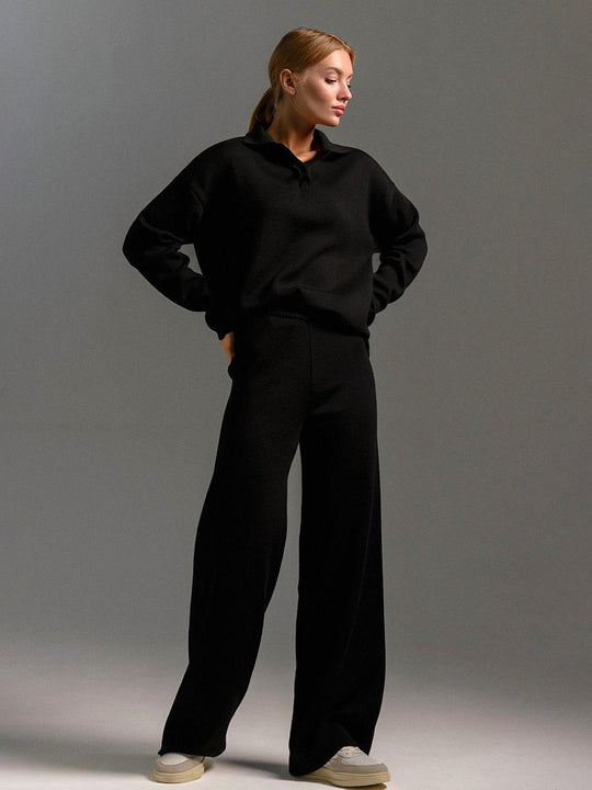 Annalina | Polohemd und Hosen-Set für Damen