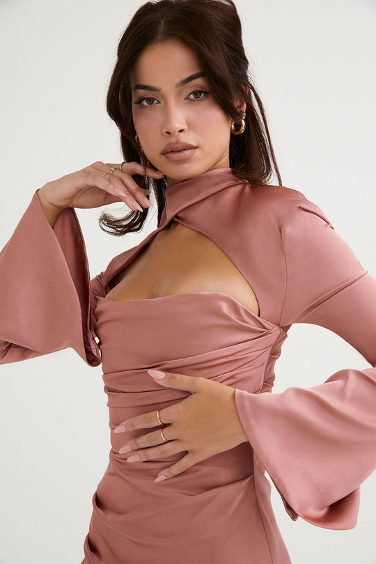 Anouk | Drapiertes Korsettkleid für Damen