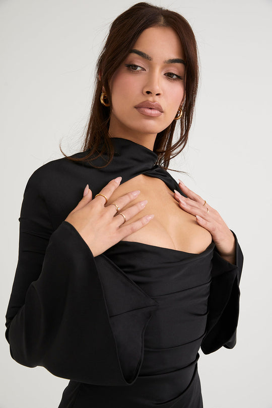 Anouk | Drapiertes Korsettkleid für Damen