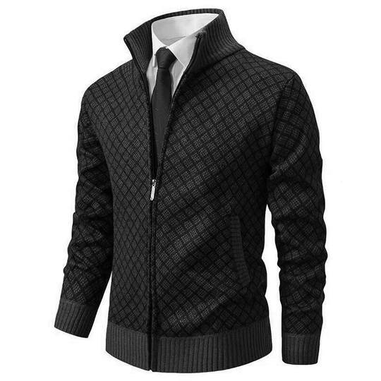 Ansbert | Gestrickter Rollkragenpullover für Herren
