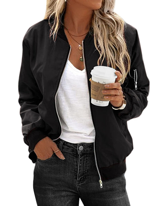 Anthea | Klassische Bomberjacke für Damen