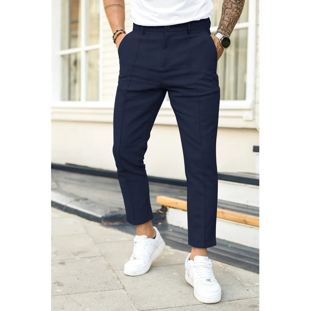 Anzughose Slim Fit für Herren
