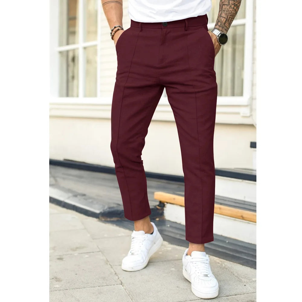 Anzughose Slim Fit für Herren
