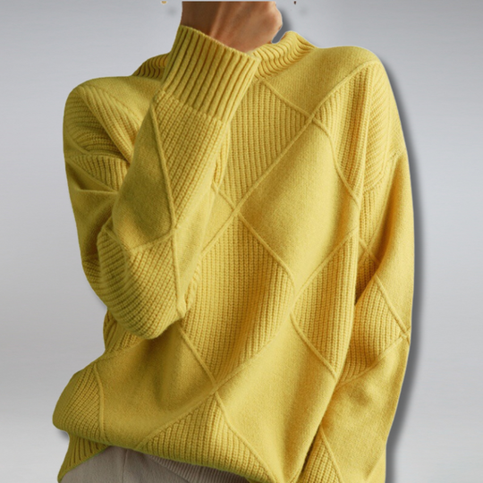 April | Eleganter Rollkragenpullover für Damen