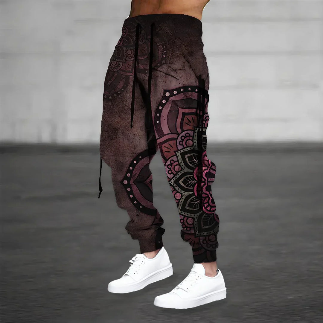 Arendt | Trendige Jogginghose mit Print für Herren