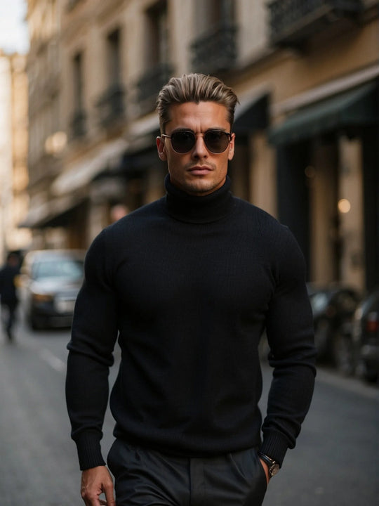 Arenhart | Zeitloser Rollkragenpullover für Herren