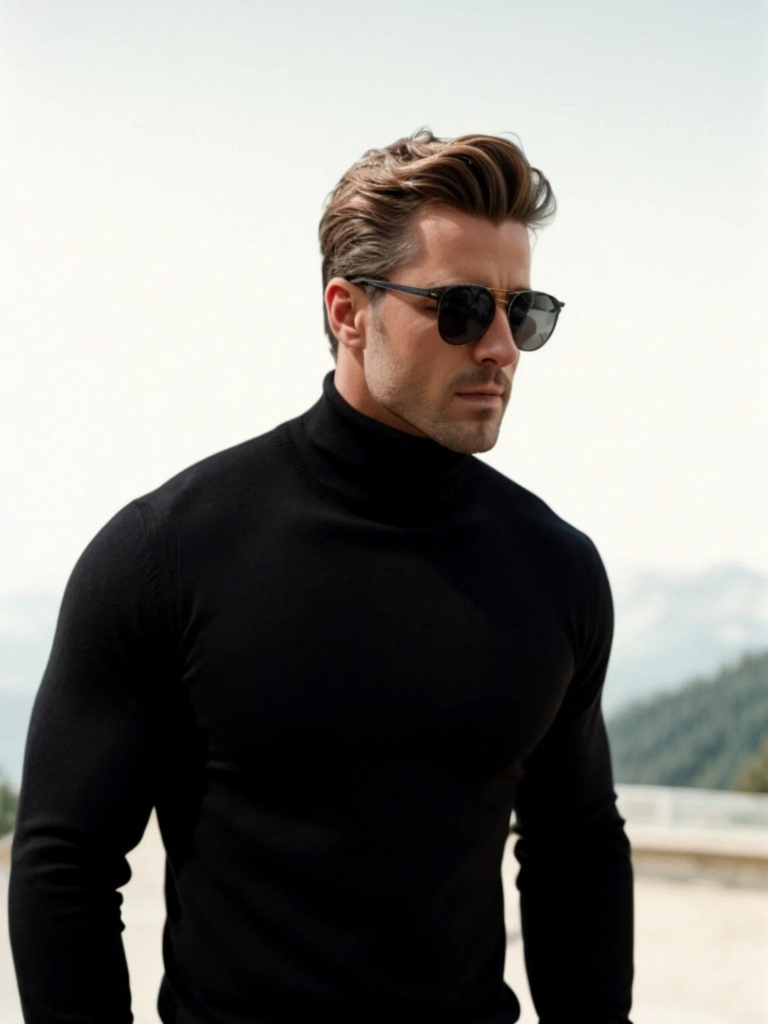 Arenhart | Zeitloser Rollkragenpullover für Herren