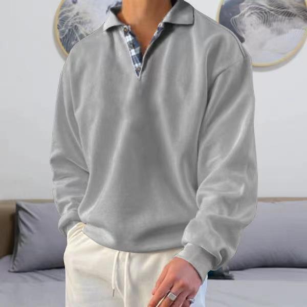 Arnald | Modernes Langarm-Poloshirt für Herren