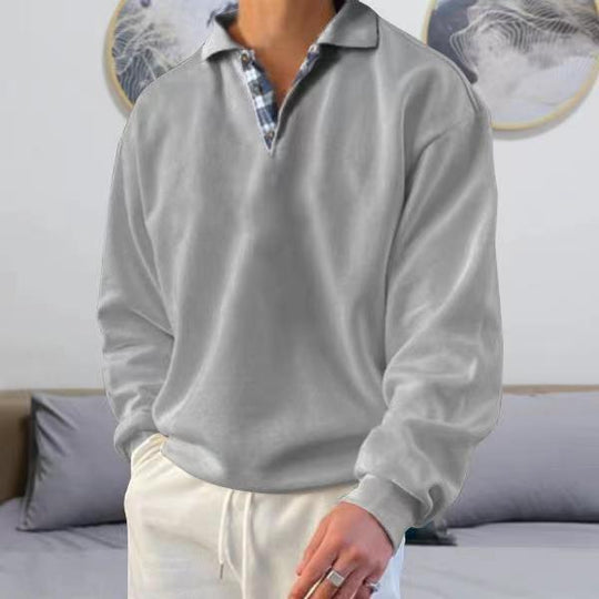 Arnald | Modernes Langarm-Poloshirt für Herren
