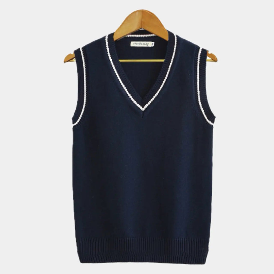 Arnwald | Klassischer ärmelloser Pullover für Herren
