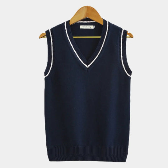 Arnwald | Klassischer ärmelloser Pullover für Herren