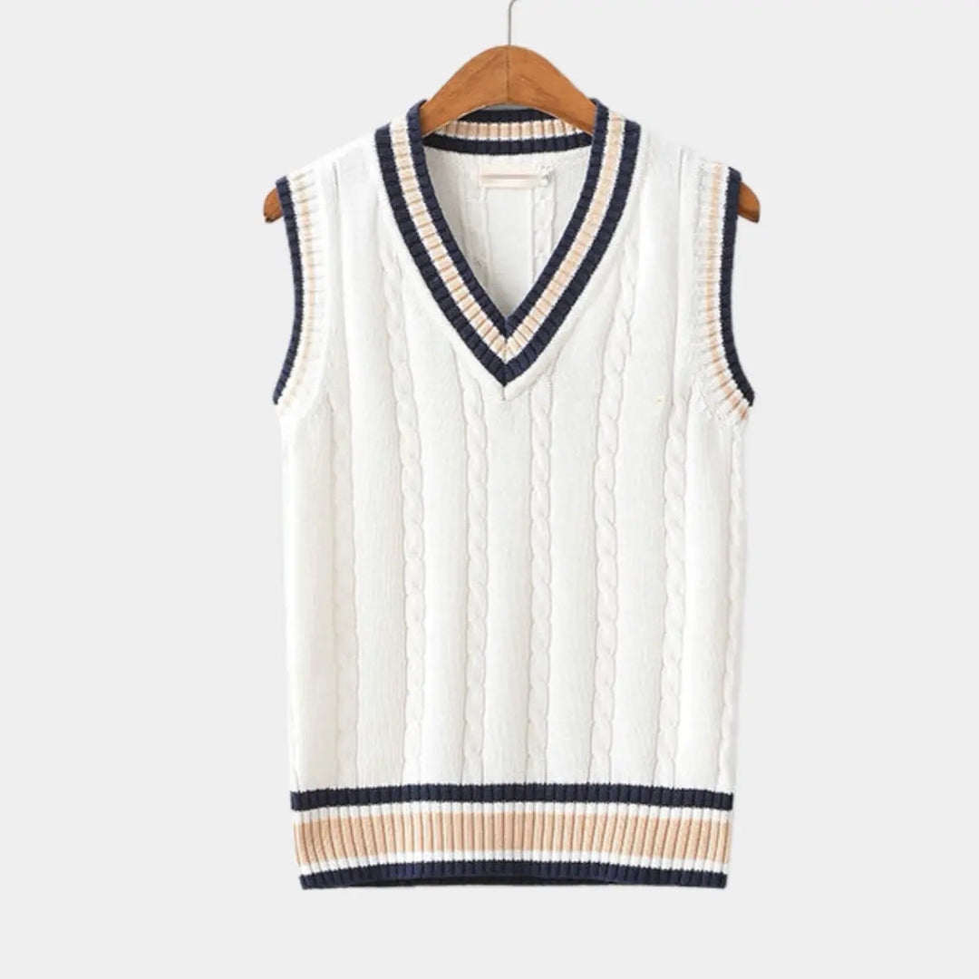 Arnwald | Klassischer ärmelloser Pullover für Herren