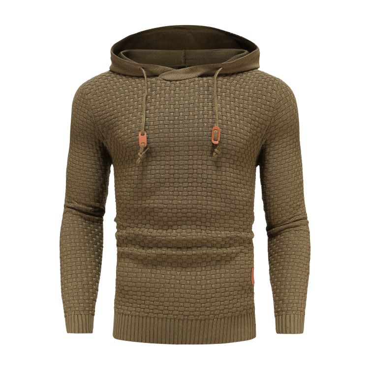 Aschwin | Enganliegender Muscle-Fit-Hoodie für Herren