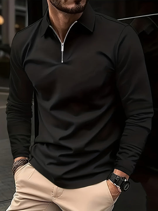 Aswald | Funktionales Zip-Hemd für Herren