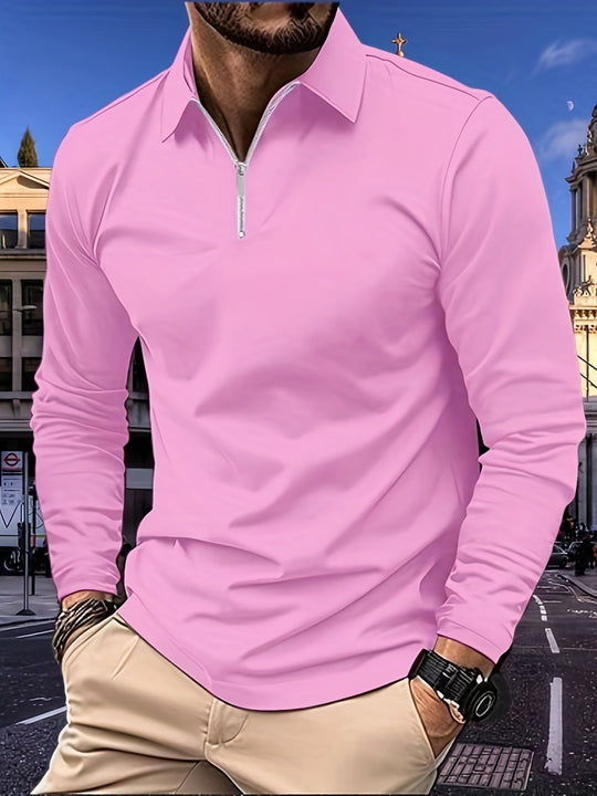 Aswald | Funktionales Zip-Hemd für Herren