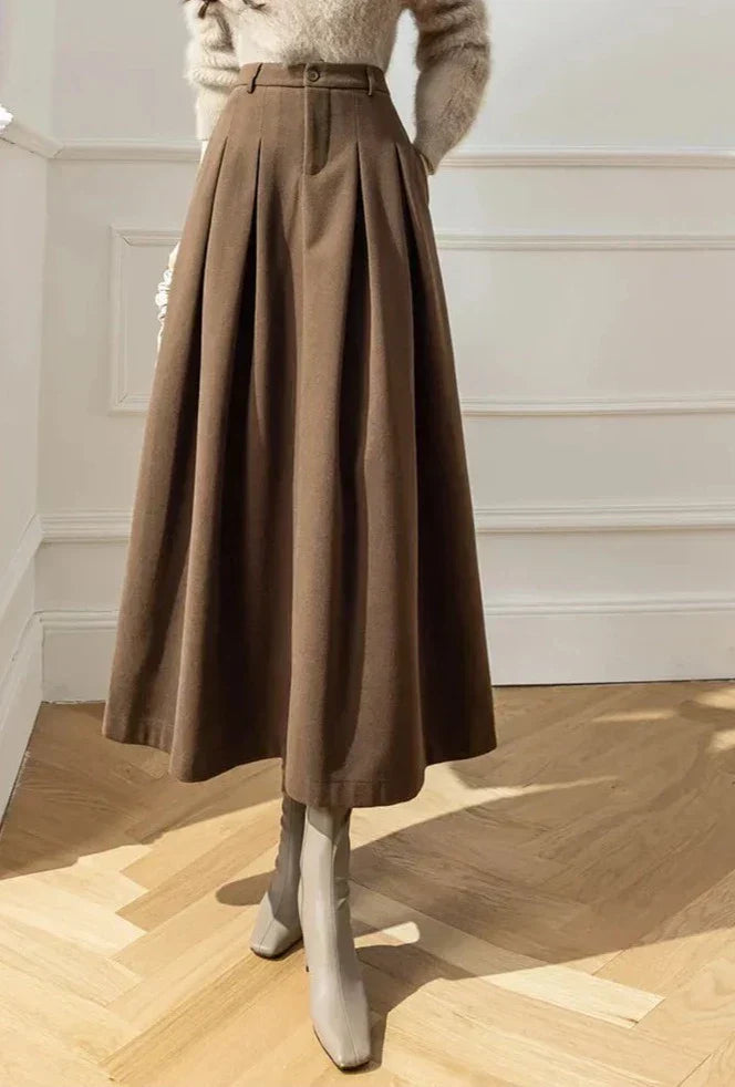 Athene | Eleganter Faltenrock für Damen